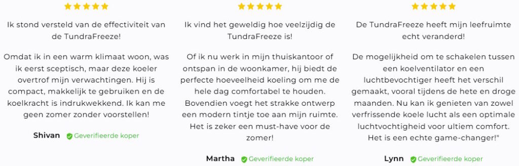 Tundra Freeze Beoordeling